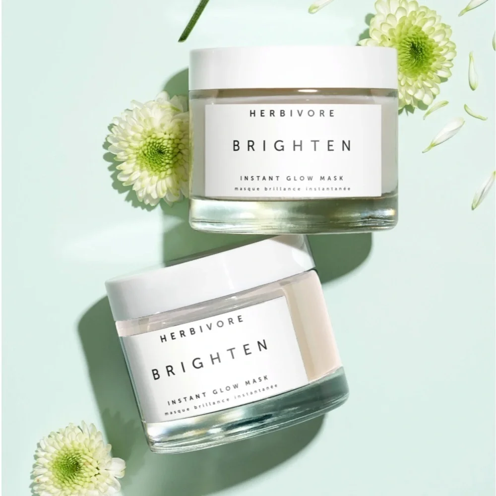 🍍 HERBIVORE Brighten Pineapple + Gemstone Mask